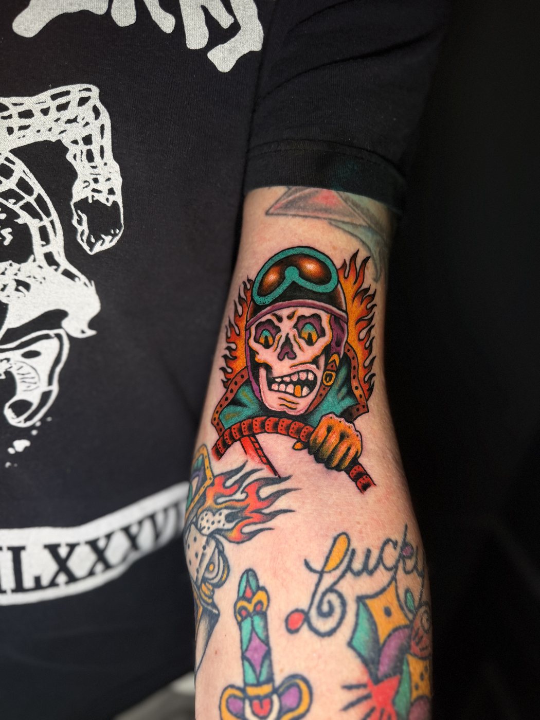 Skeleton tattoo