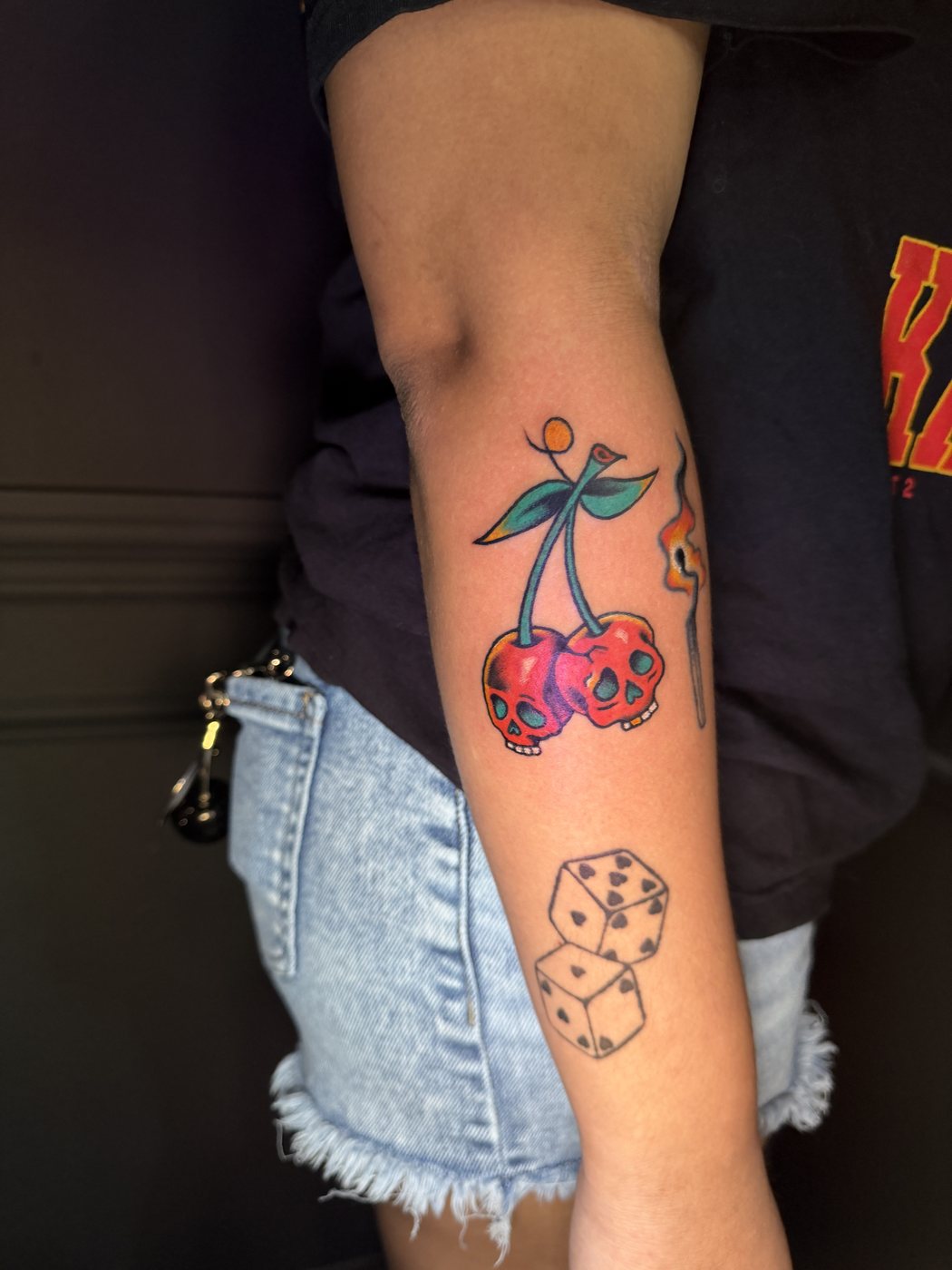 Apple Core tattoo work